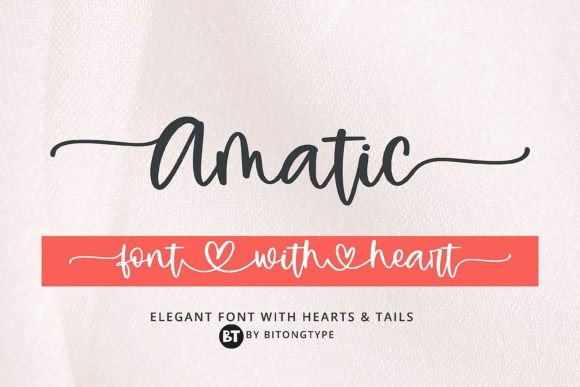 Amatic: The Handwritten Font That Brings Charm to Any Project