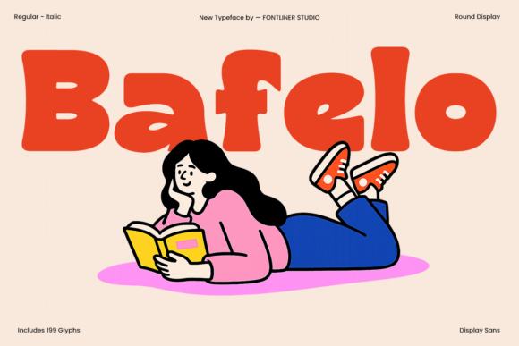Bafelo: A Typeface That Brings Bold, Playful Energy to Any Design