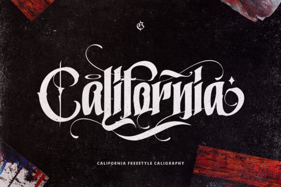 California Style: Bold Blackletter for Modern Branding