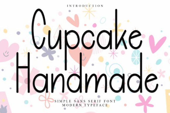 Cupcake Handmade: A Typeface for Holiday Magic