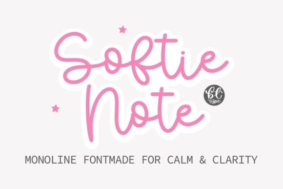 Discovering Softie Note: A Font with Genuine Handwritten Charm