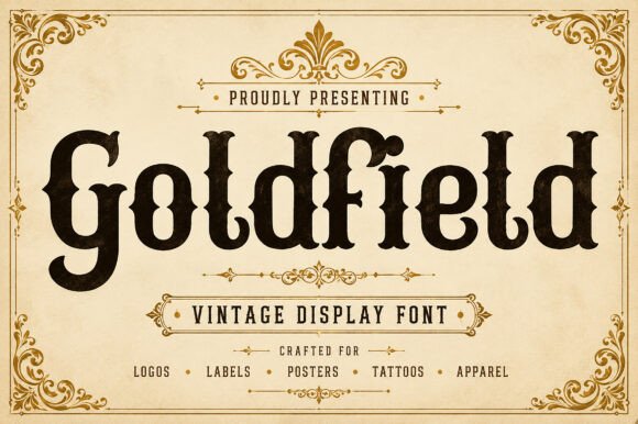 Goldfield: Your Go-To Serif for Western Charm