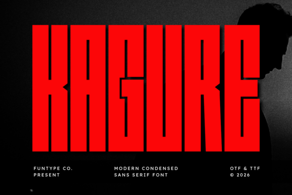 Kagure: A Typeface for Maximum Impact