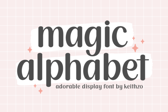 Magic Alphabet: Beyond a Simple Handwritten Font