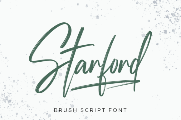 Starford Handwriting Brush: A Font with Real Character