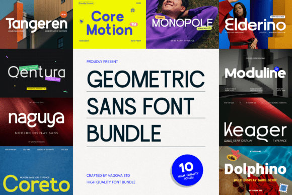 Why the Geometric Sans Bundle is a Designer's Secret Weapon