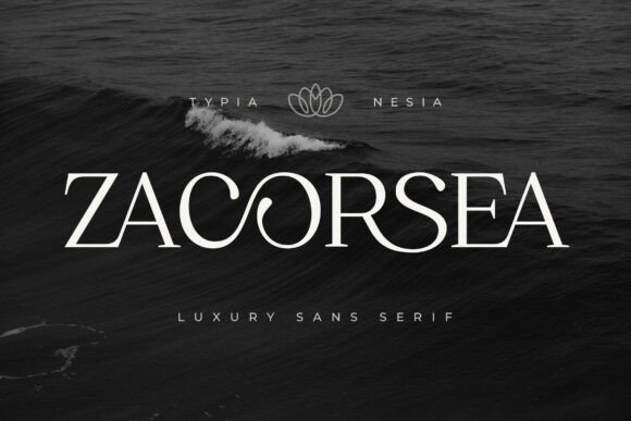 Zacorsea: The Serif Font for Elegant and Luxury Design